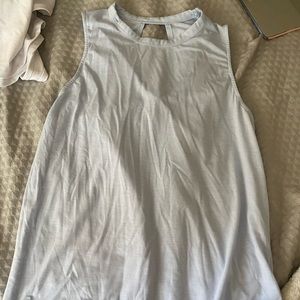 Baby blue workout tanktop